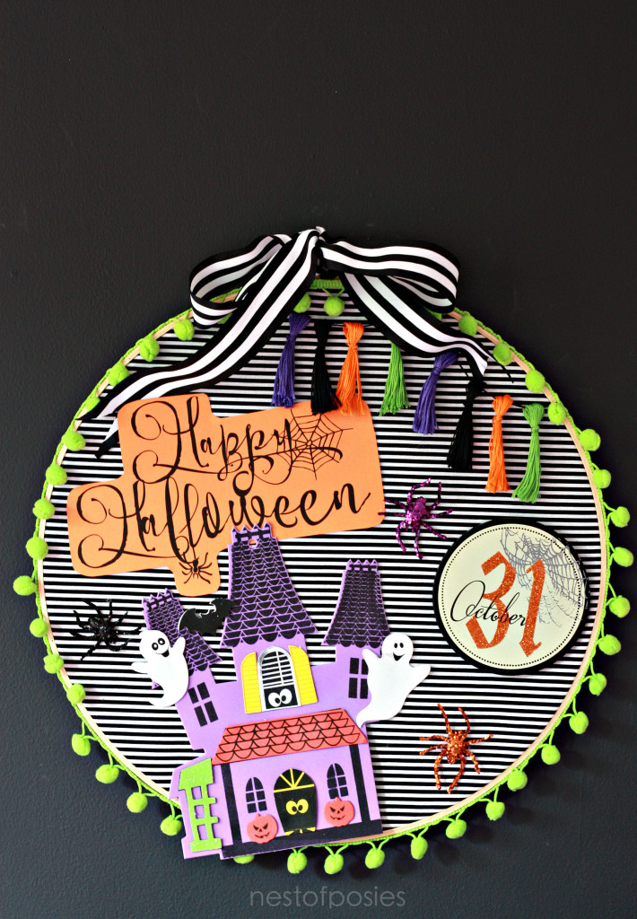 Halloween Hoop Art