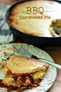 BBQ Cornbread Pie