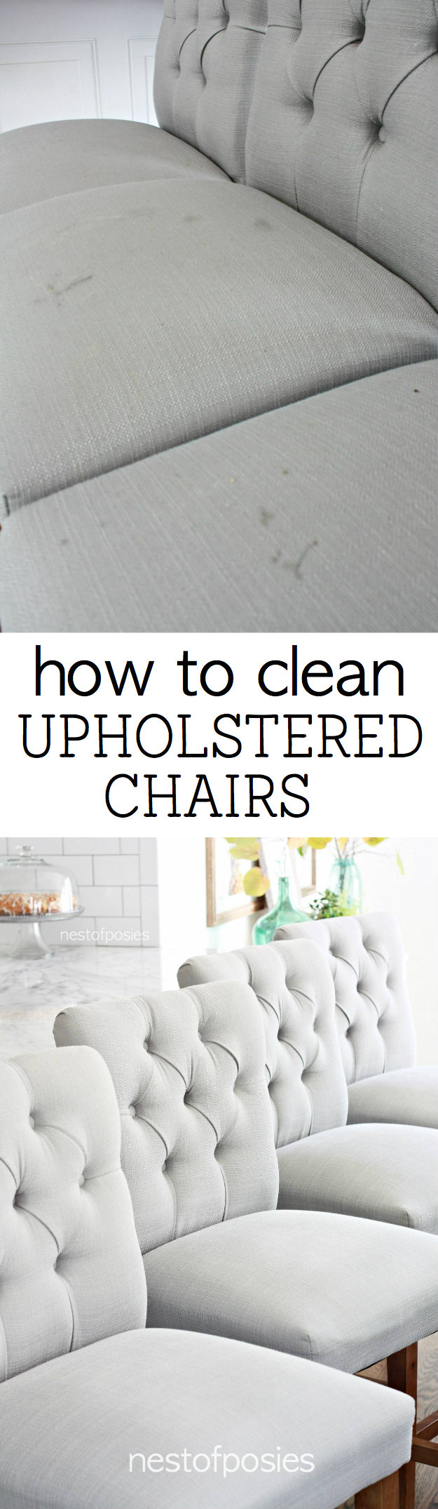 How to Clean Upholstered Chairs