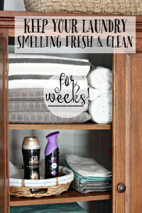How to keep your laundry smelling clean