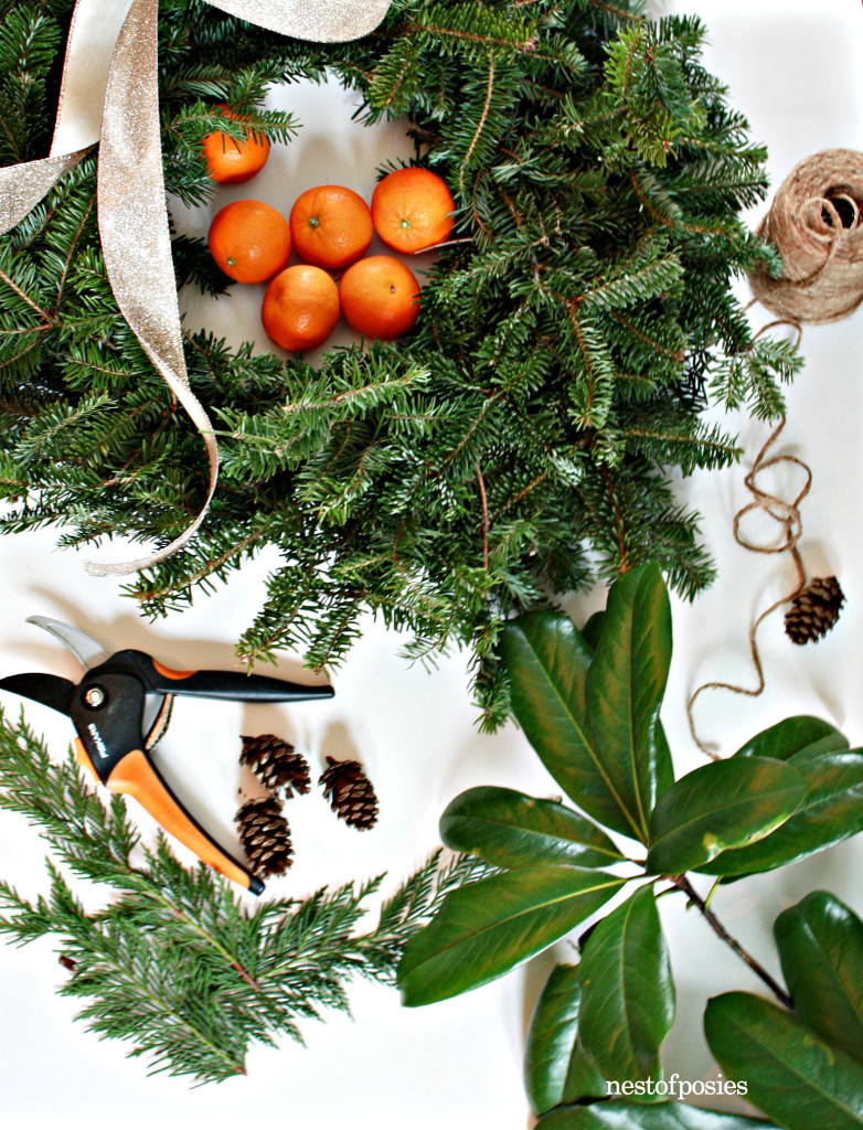 Citrus Wreath Making