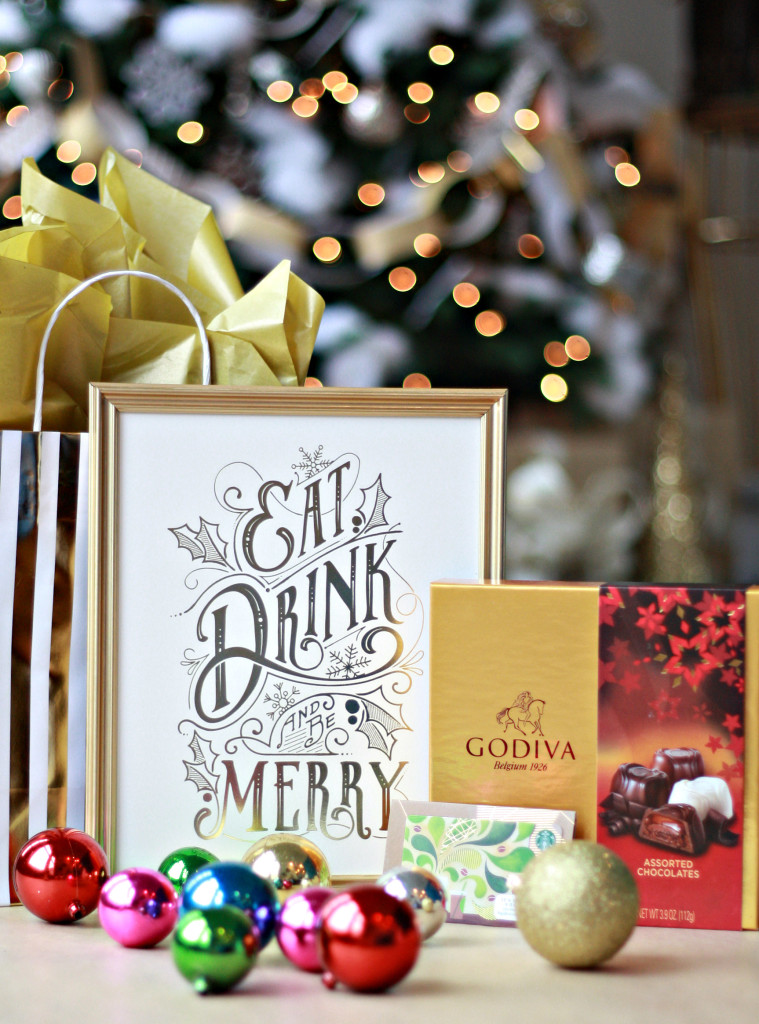 Eat Drink and be Merry Godiva Gift Giving Idea