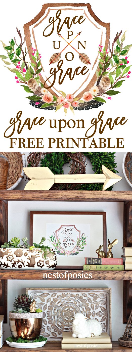 Grace Upon Grace Free Printable