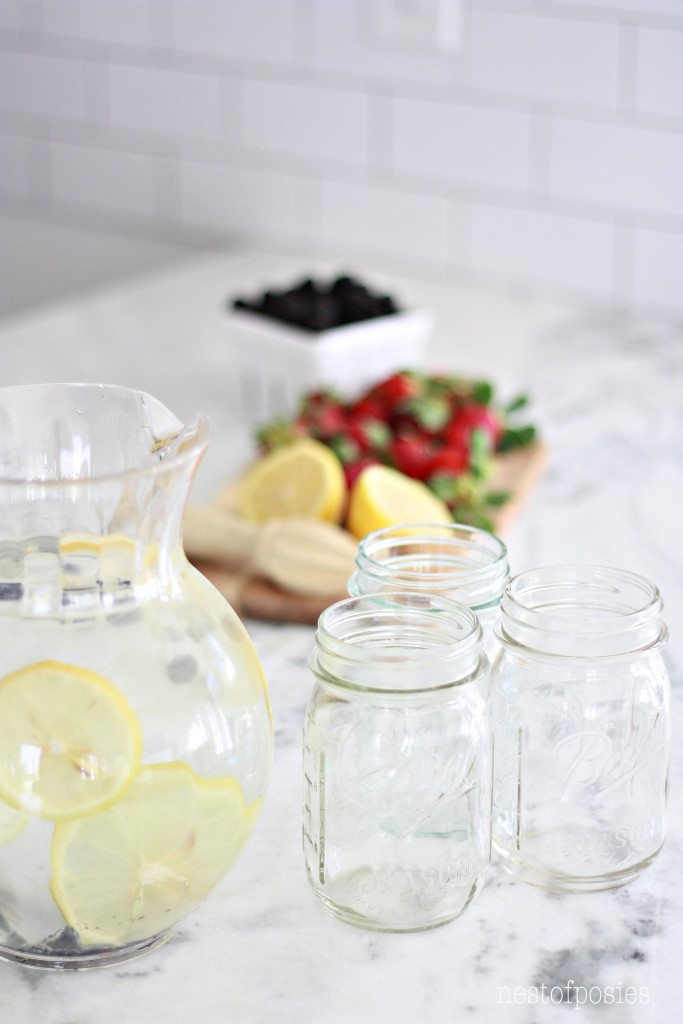 Having fresh fruit around is always good for kids and guests