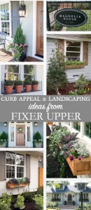 Curb Appeal and Landscaping Ideas from Fixer Upper