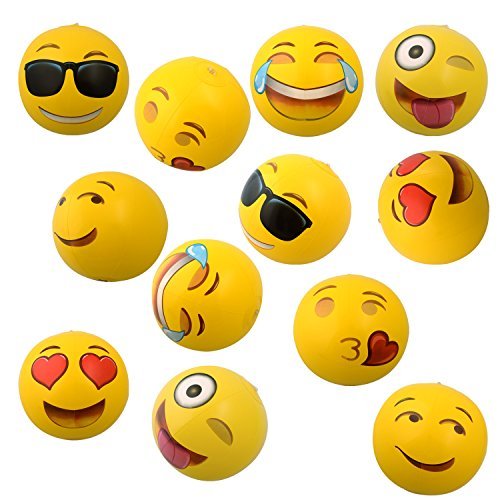 Emoji Universe Inflatable Pool Balls