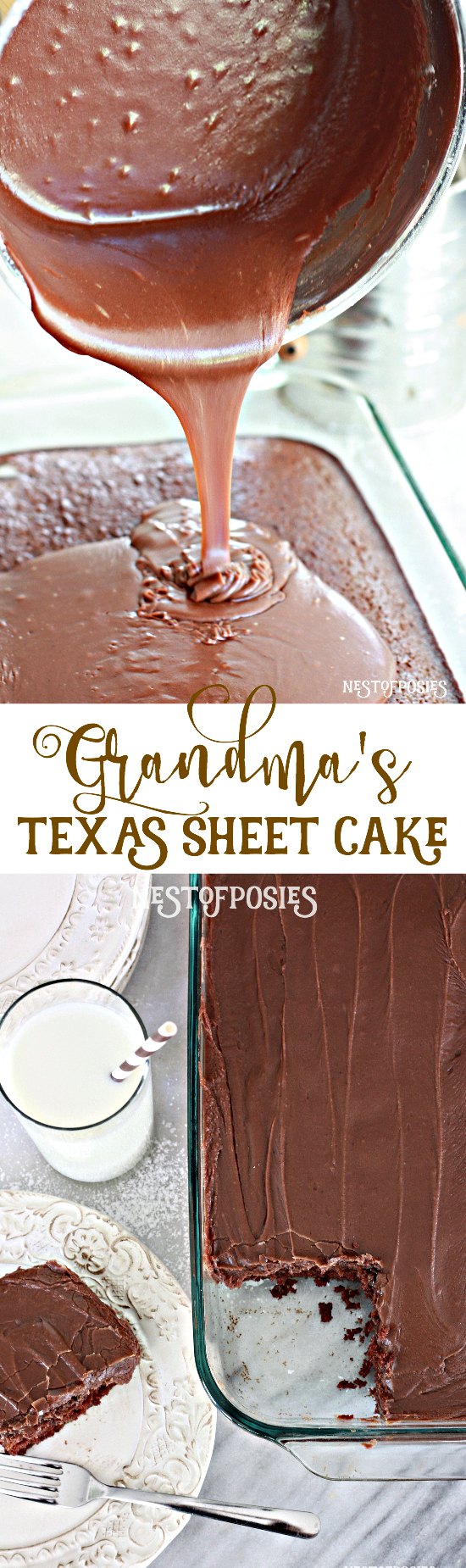 Grandma's Classic Texas Sheet Cake