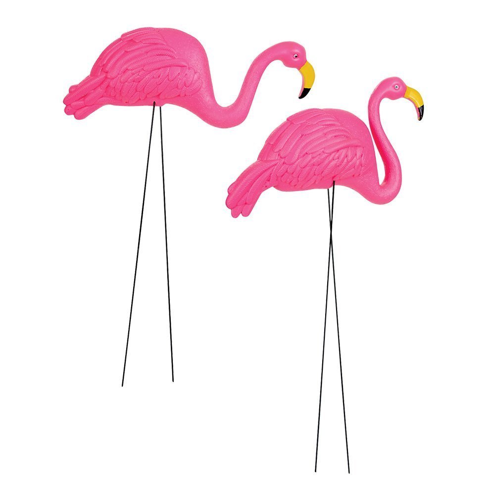 Pink Flamingo Lawn Decor