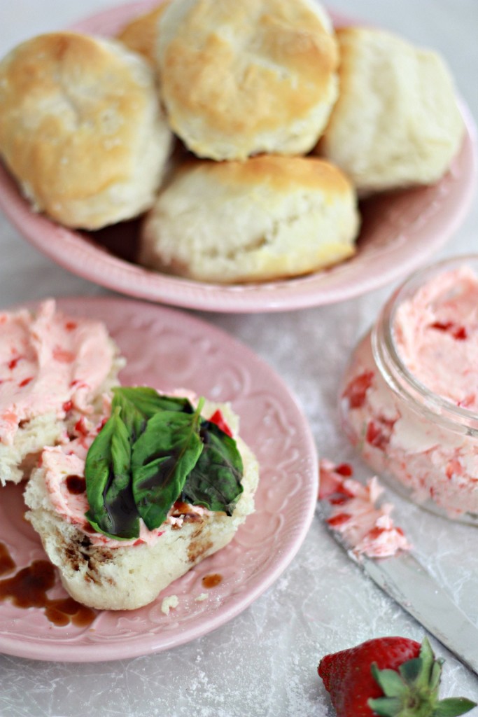 Strawberry Basil Butter