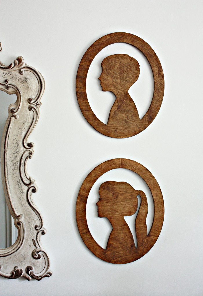 Personalized Wooden Silhouettes 
