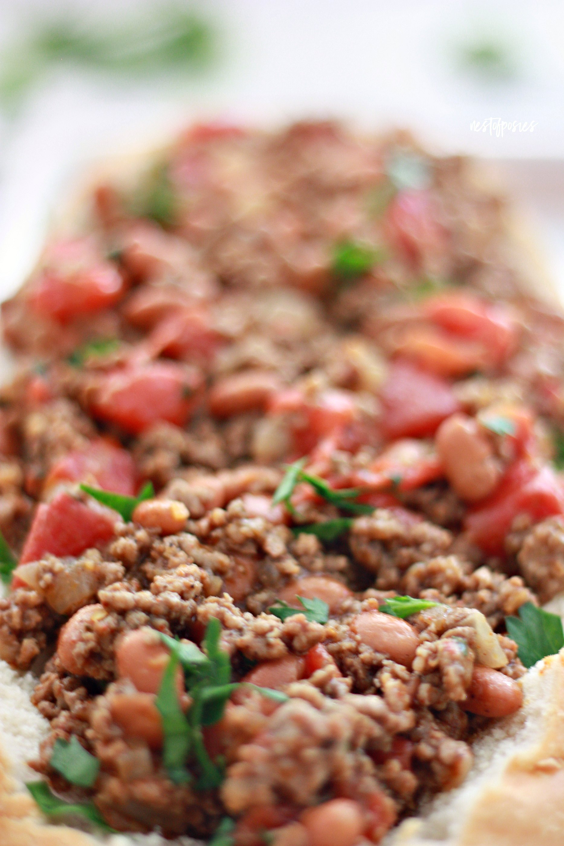 Stuffed Chili Bread with Homemade Sausage Chili