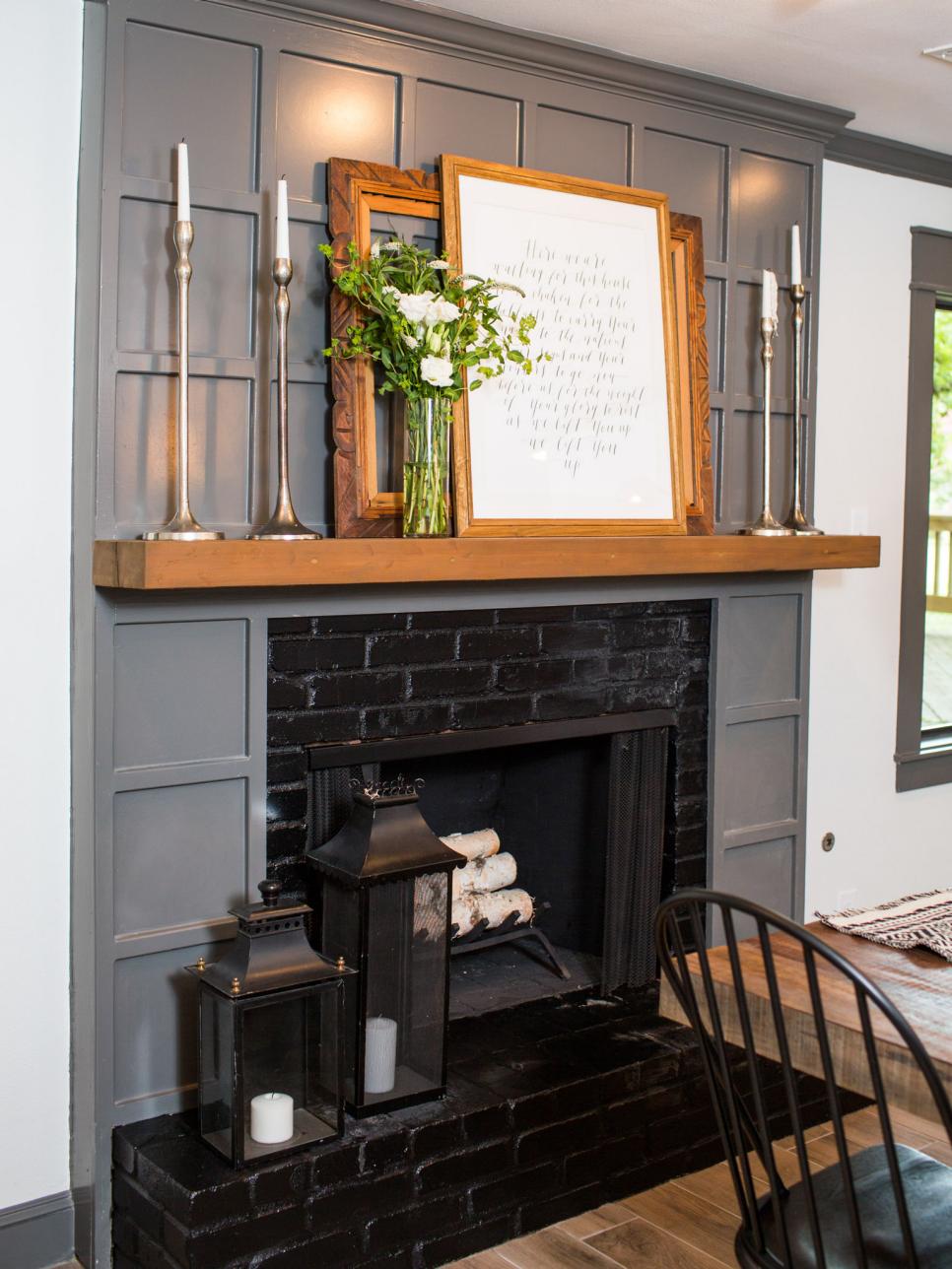 How to Decorate a Mantel Fixer Upper Style