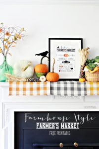 Autumn Farmer’s Market Printable