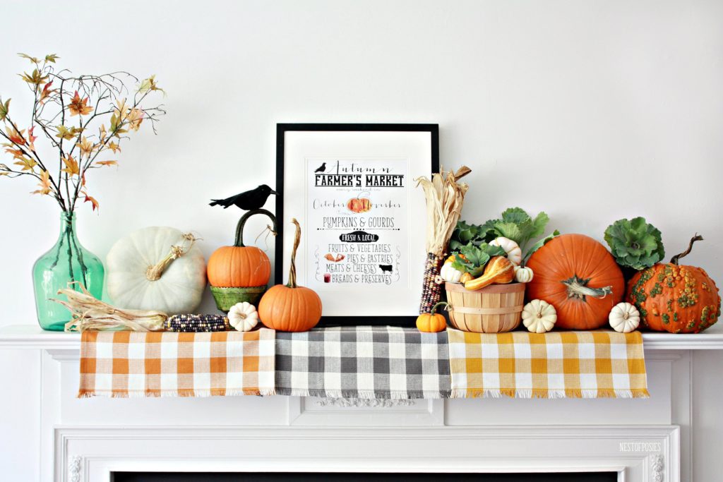 Autumn Farmer's Market Printable