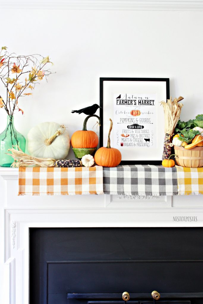 Autumn Farmer's Market Printable