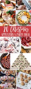 Christmas Appetizers and Party Ideas