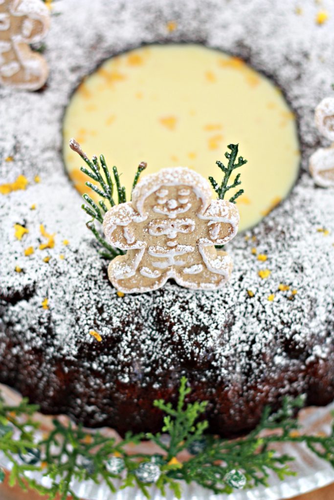 Disneyland's Gingerbread Cake with Orange Sauce Recipe