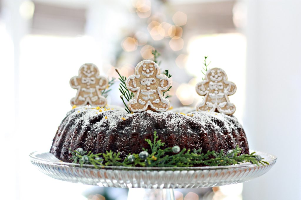 Disneyland's Gingerbread Cake with Orange Sauce Recipe