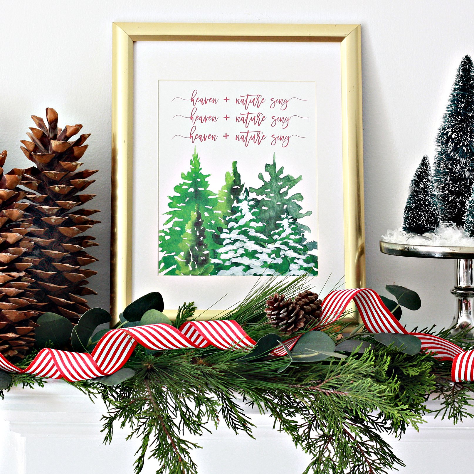Christmas printables are such an affordable and easy way to add Christmas decor to your home. These Christmas printables are the absolute best of the best!