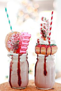 Extreme Peppermint Milkshakes