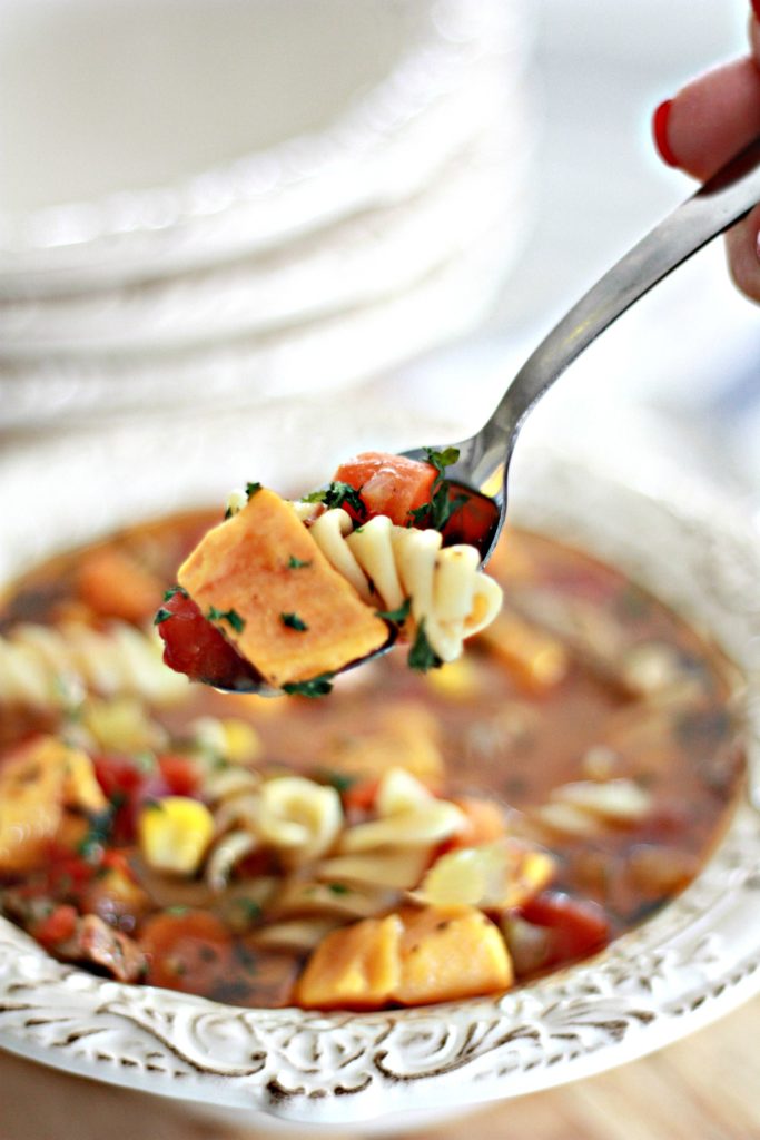 Sweet Potato and Beef Soup