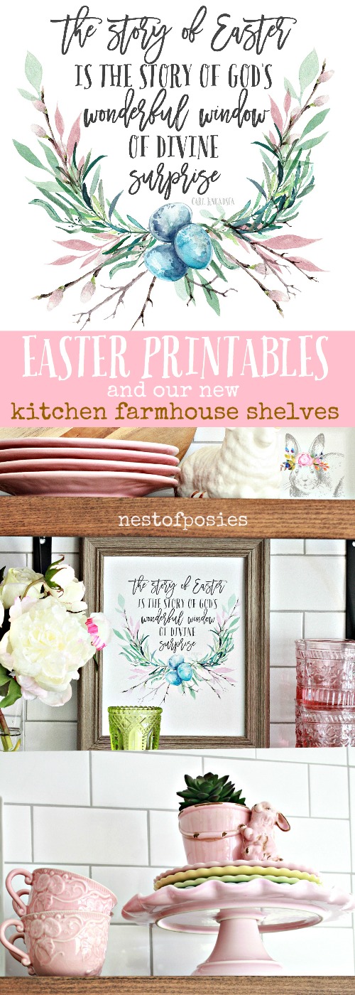 Free Easter Printables with Inspiring Vignettes