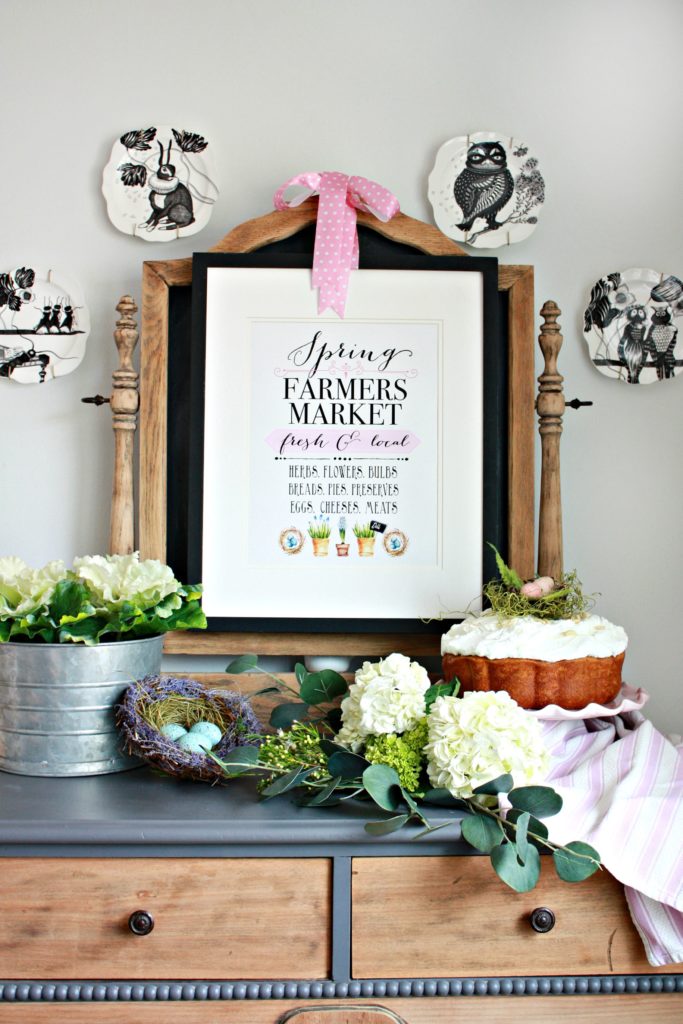 Spring Printables and Spring Home Decor Ideas