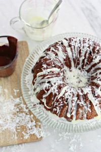 Mounds Bundt Poke Cake