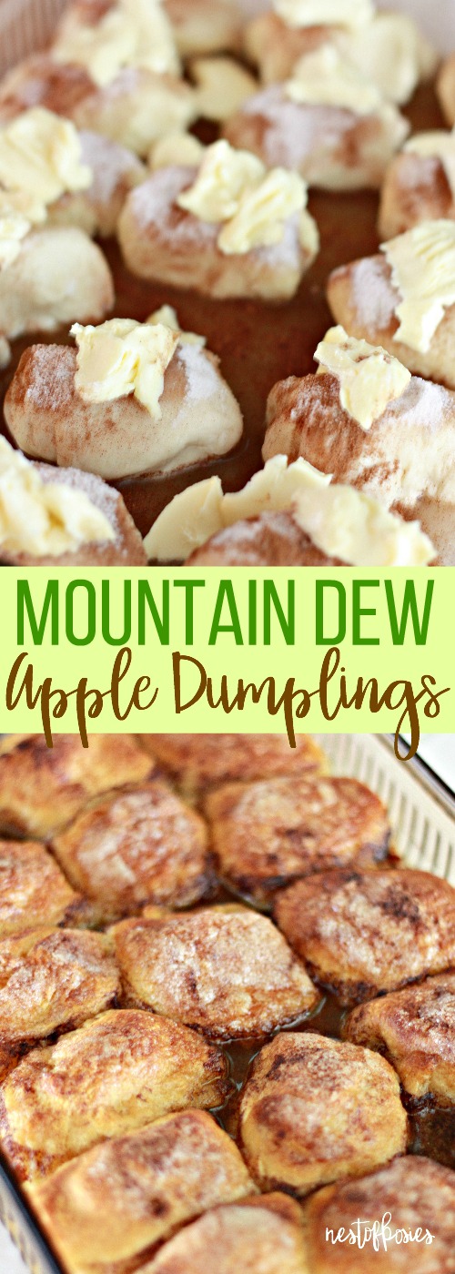 Mountain Dew Apple Dumplings