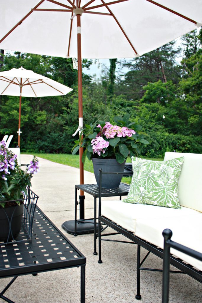 Patio Decorating Ideas Plus Amazing Renovation Reveal