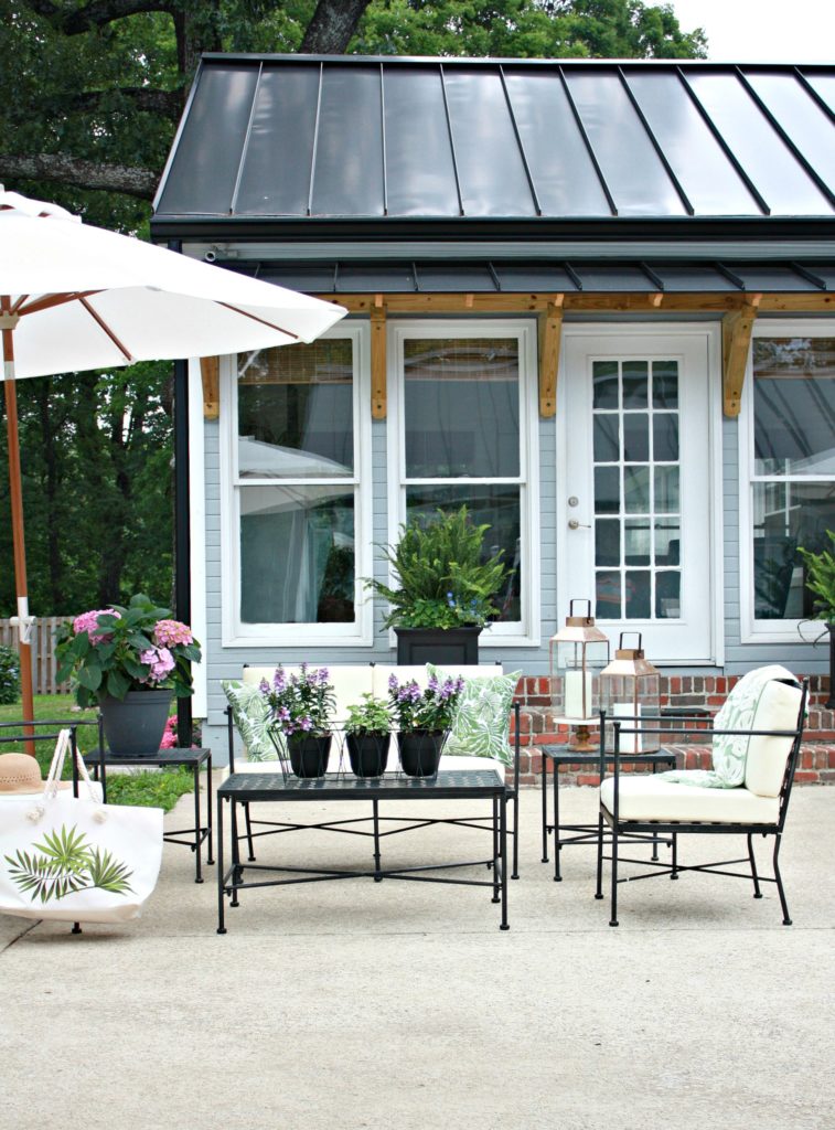 Patio Decorating Ideas Plus Amazing Renovation Reveal