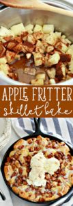 Apple Fritter Skillet Bake