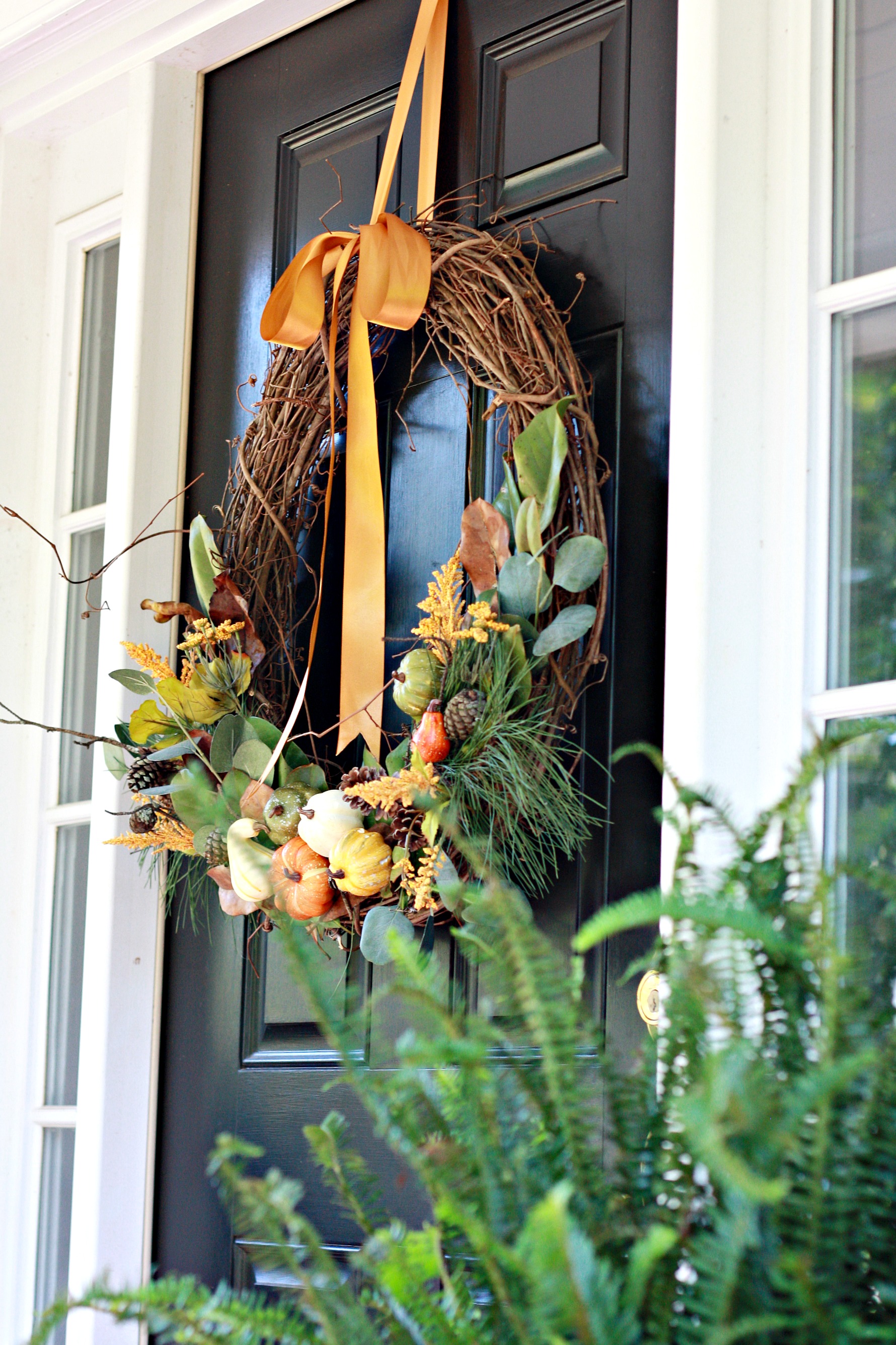 DIY Nature Inspired Fall Wreath