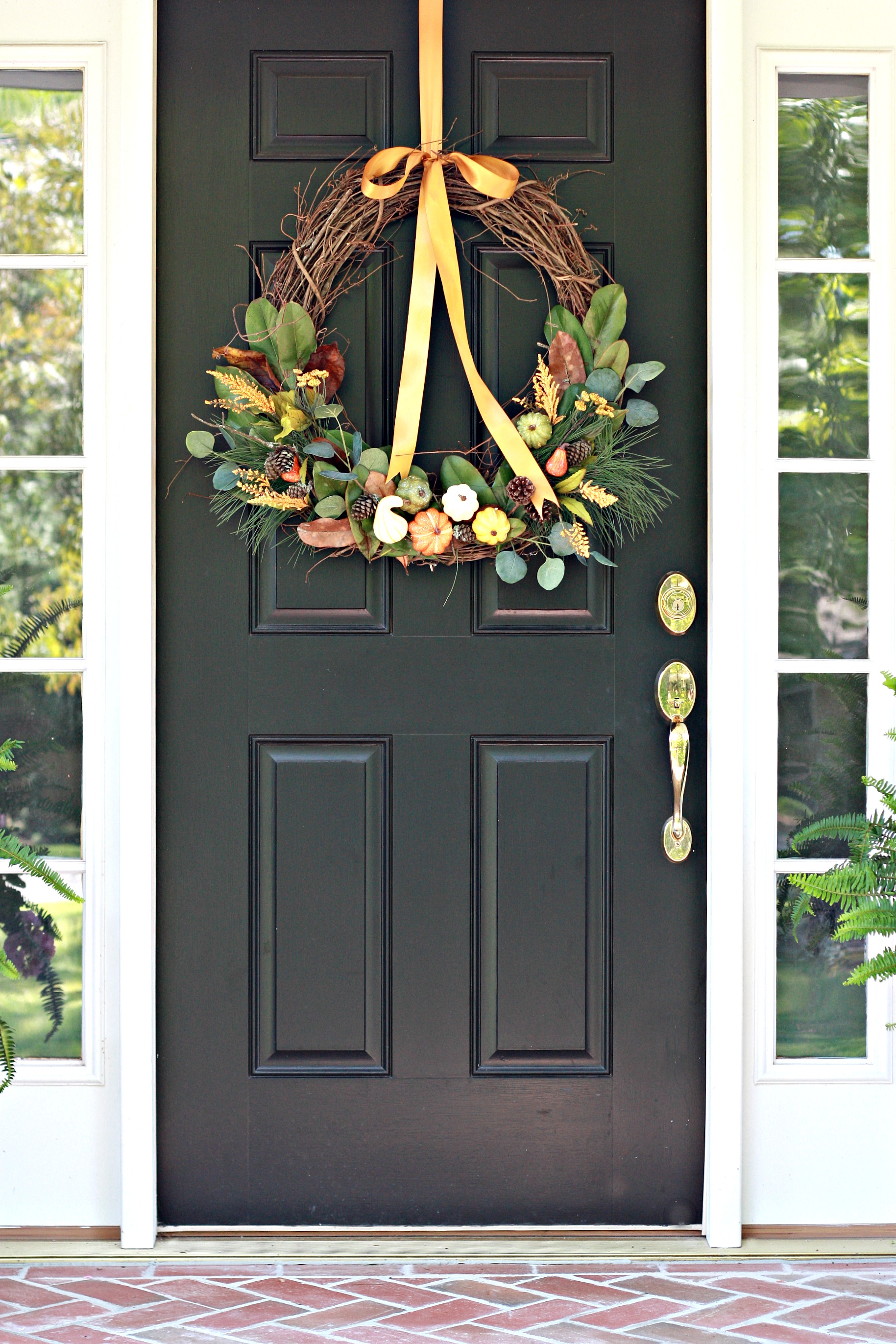 DIY Nature Inspired Fall Wreath