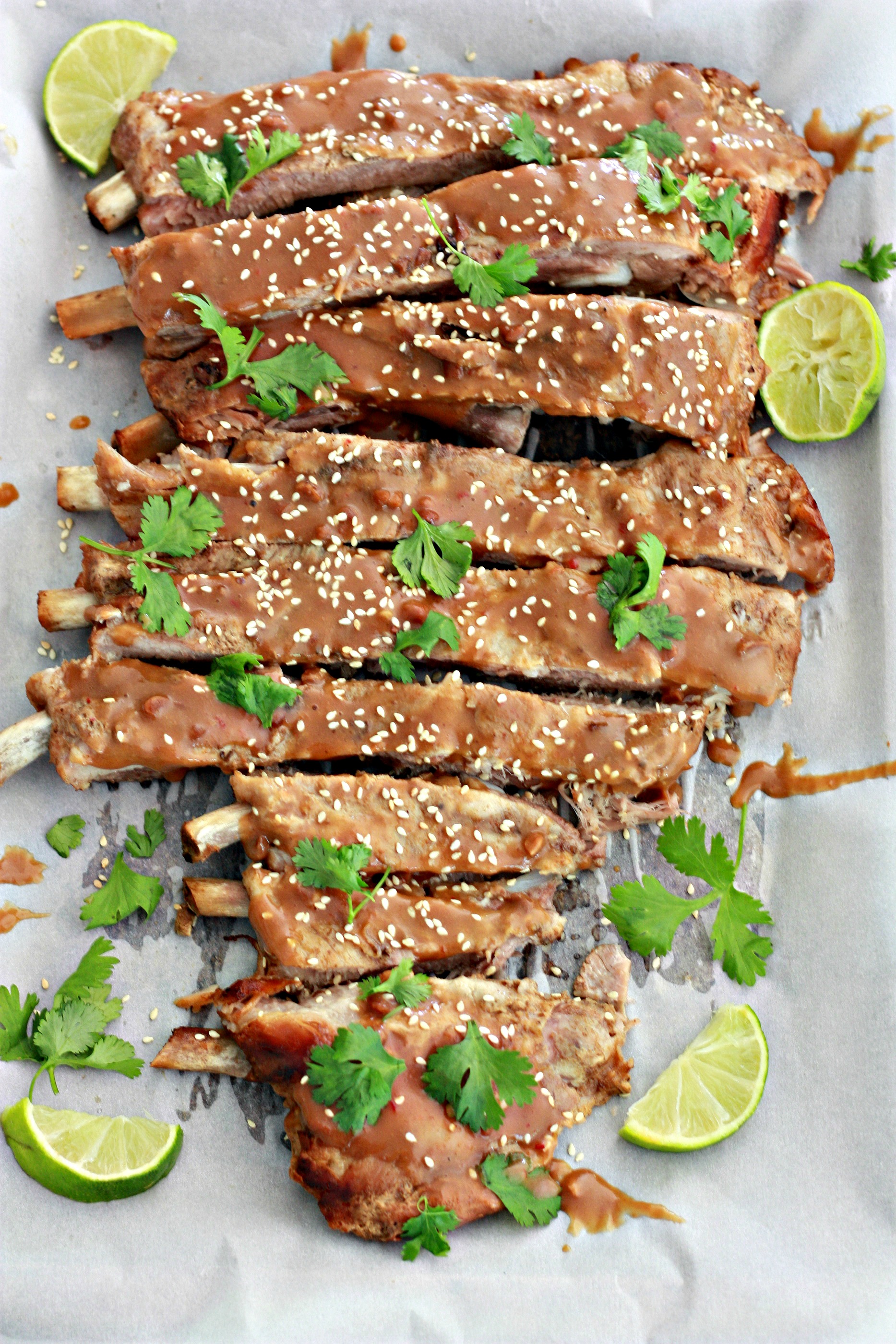 Slower Cooker Thai Style Pork Spare Ribs