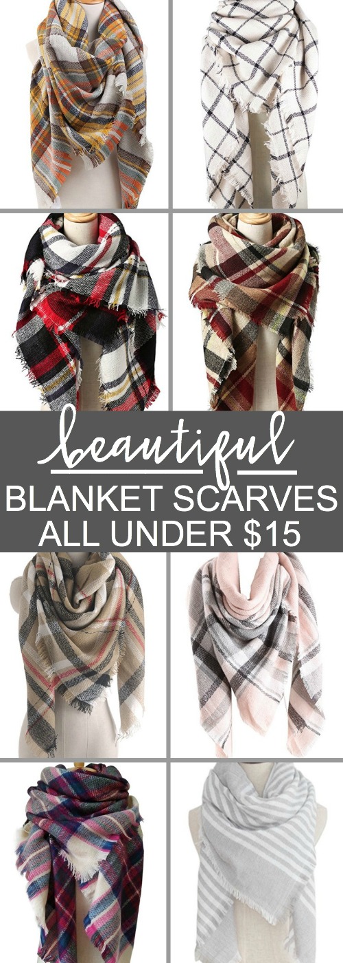 Blanket Scarves All Under $15