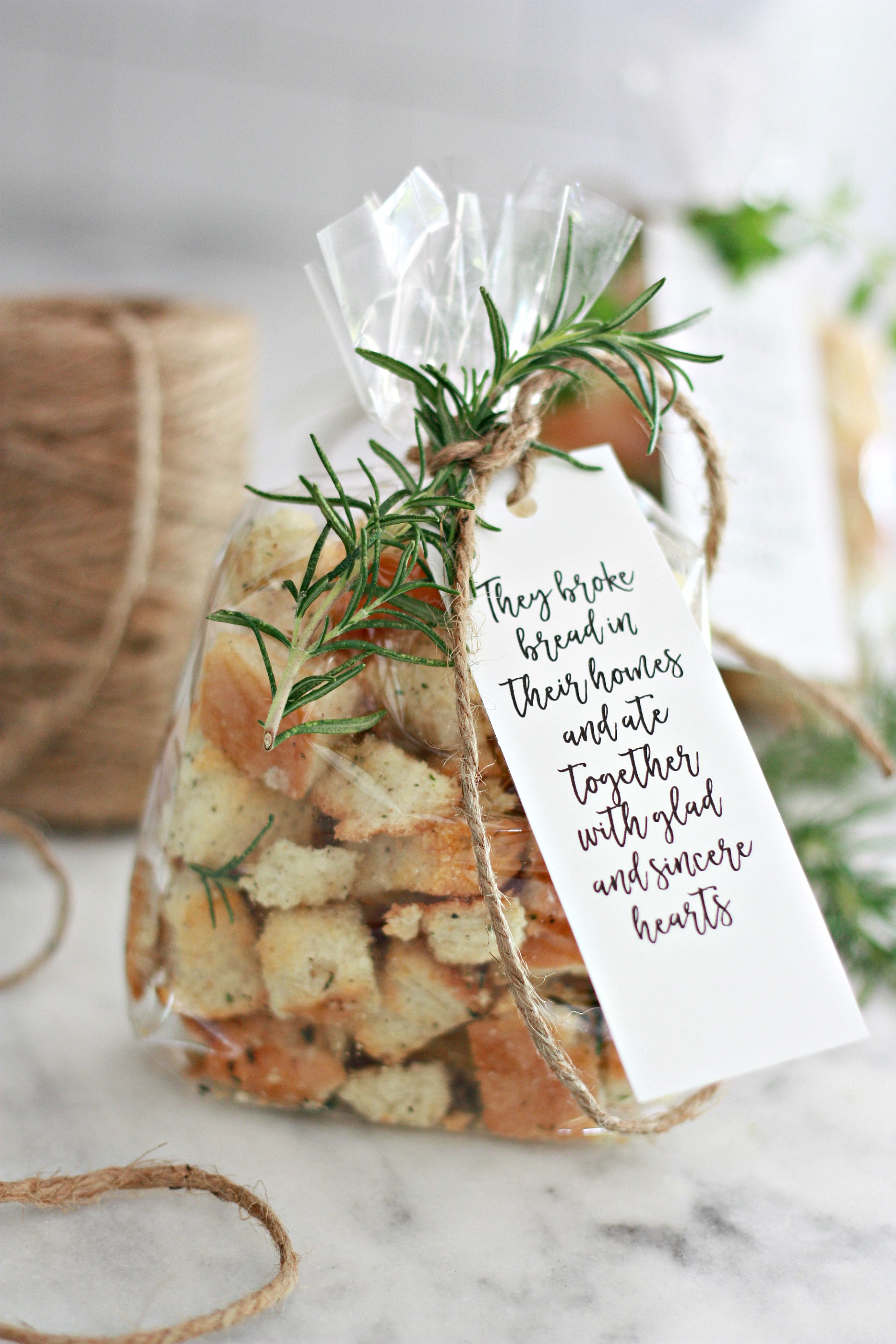 Homemade Sourdough Croutons