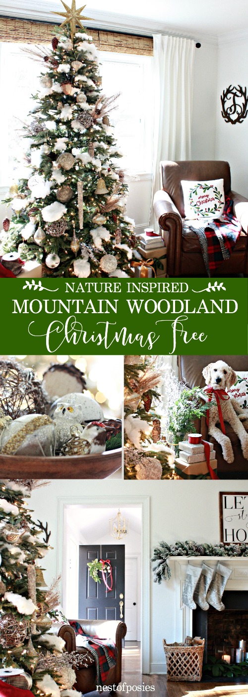 Our Mountain Woodland Christmas Tree