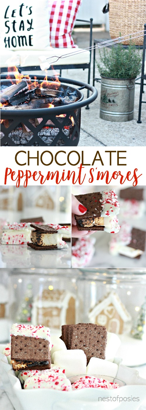 Chocolate Peppermint S'mores