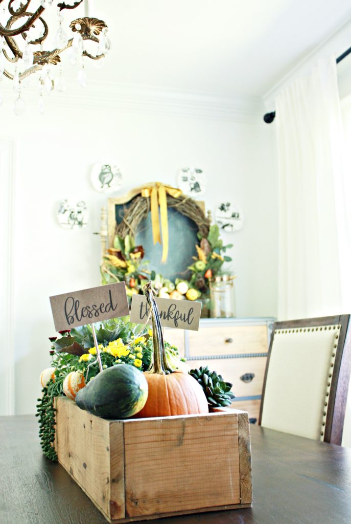 Fall and Thanksgiving Printable Wreath Banners