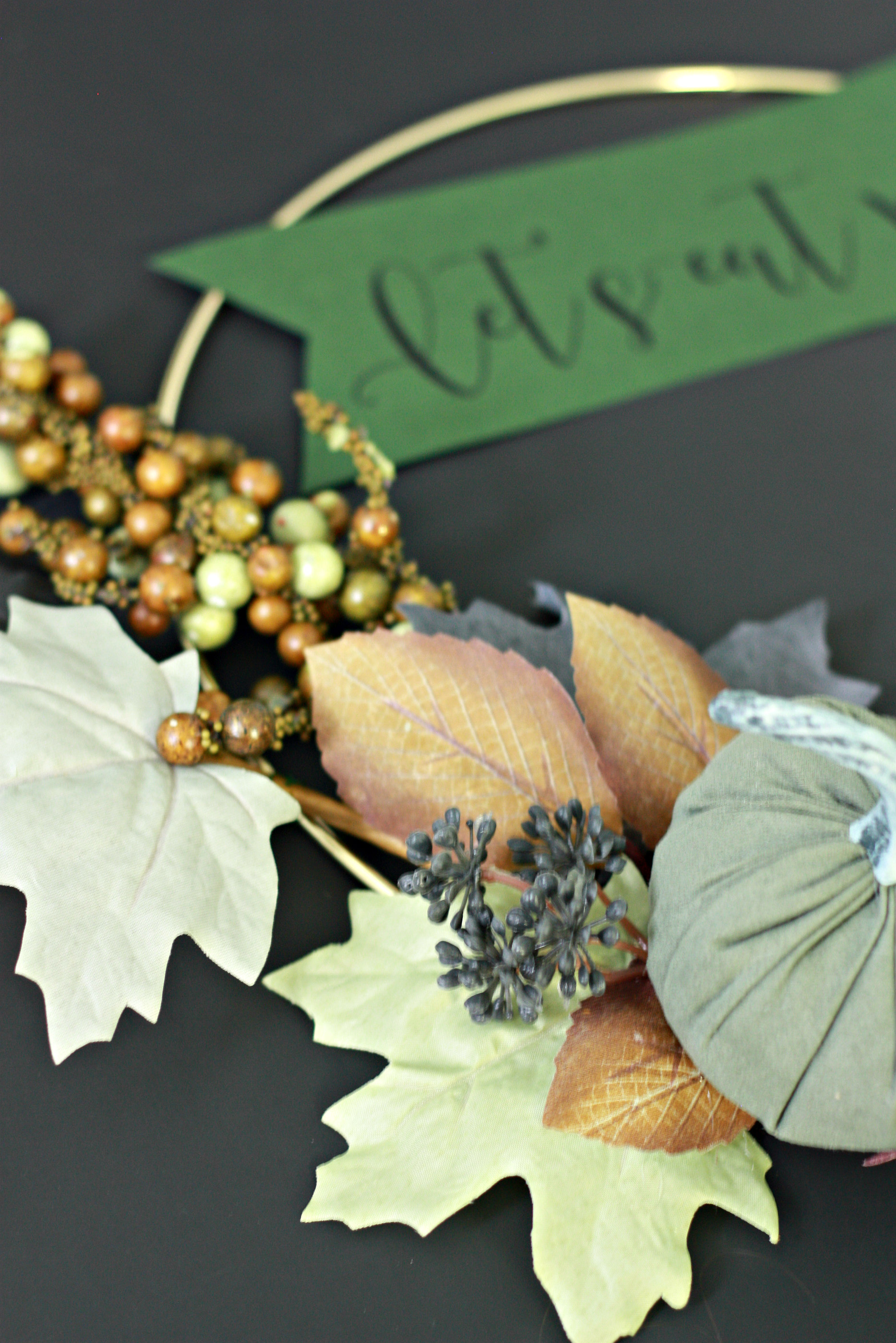 Fall and Thanksgiving Printable Wreath Banners