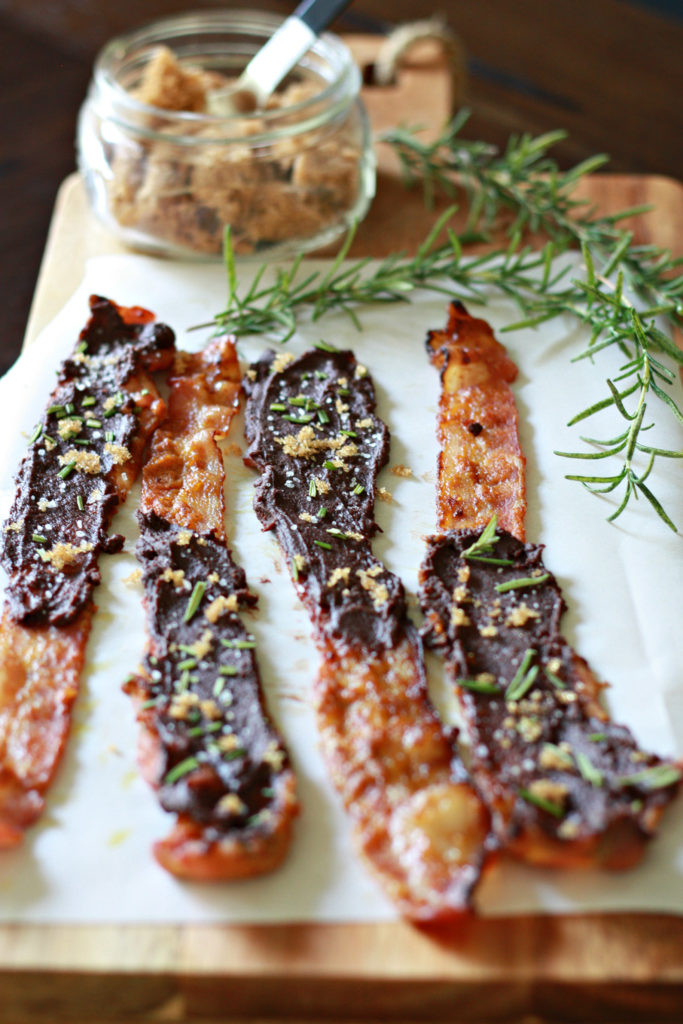 Rosemary Sea Salt Chocolate Covered Bacon