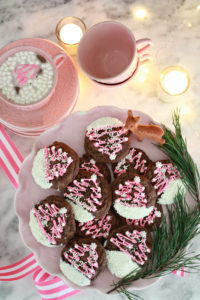 Double Chocolate Christmas Cookies