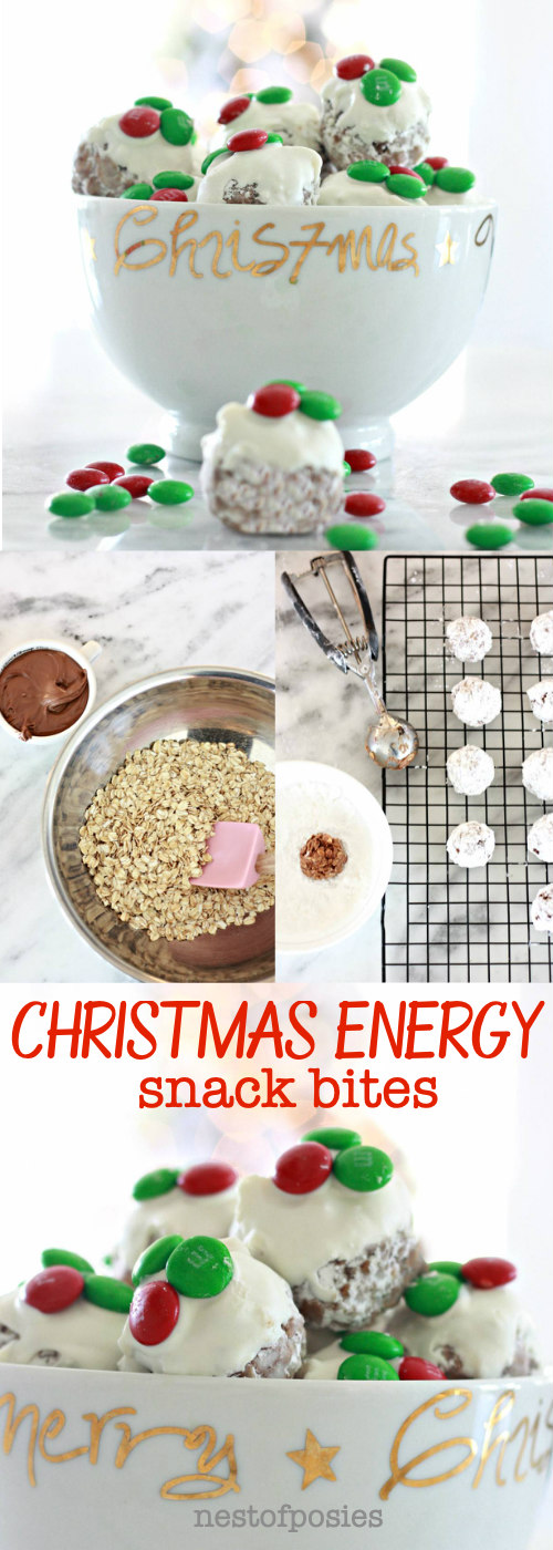 Christmas Energy Snack Bites