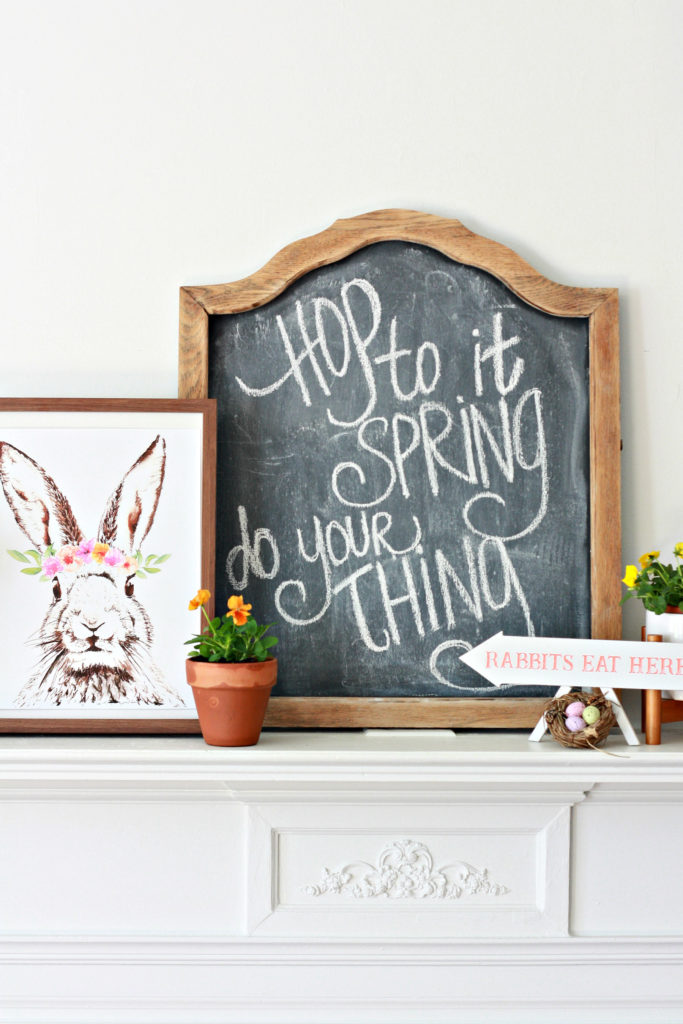 HOP To It Spring Do Your Thing Bunny Printable