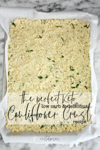 Cauliflower Crust Recipe