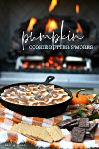 Pumpkin Cookie Butter S’mores