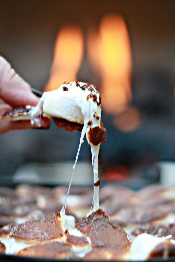 Pumpkin Cookie Butter S'mores