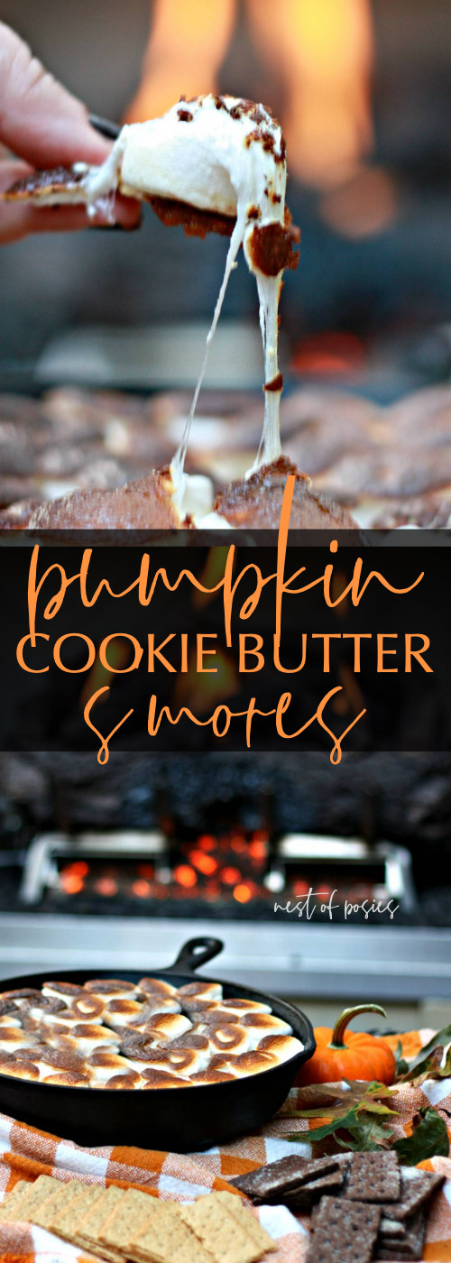 Pumpkin Cookie Butter S'mores