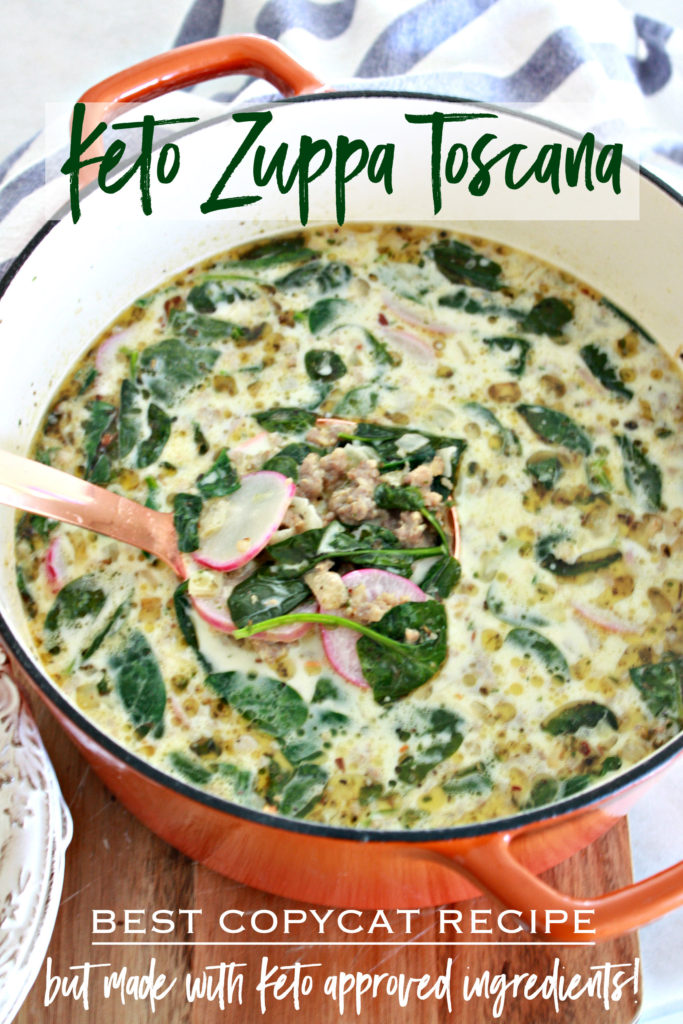 Keto Zuppa Toscana Best Copycat Recipe - Nest of Posies